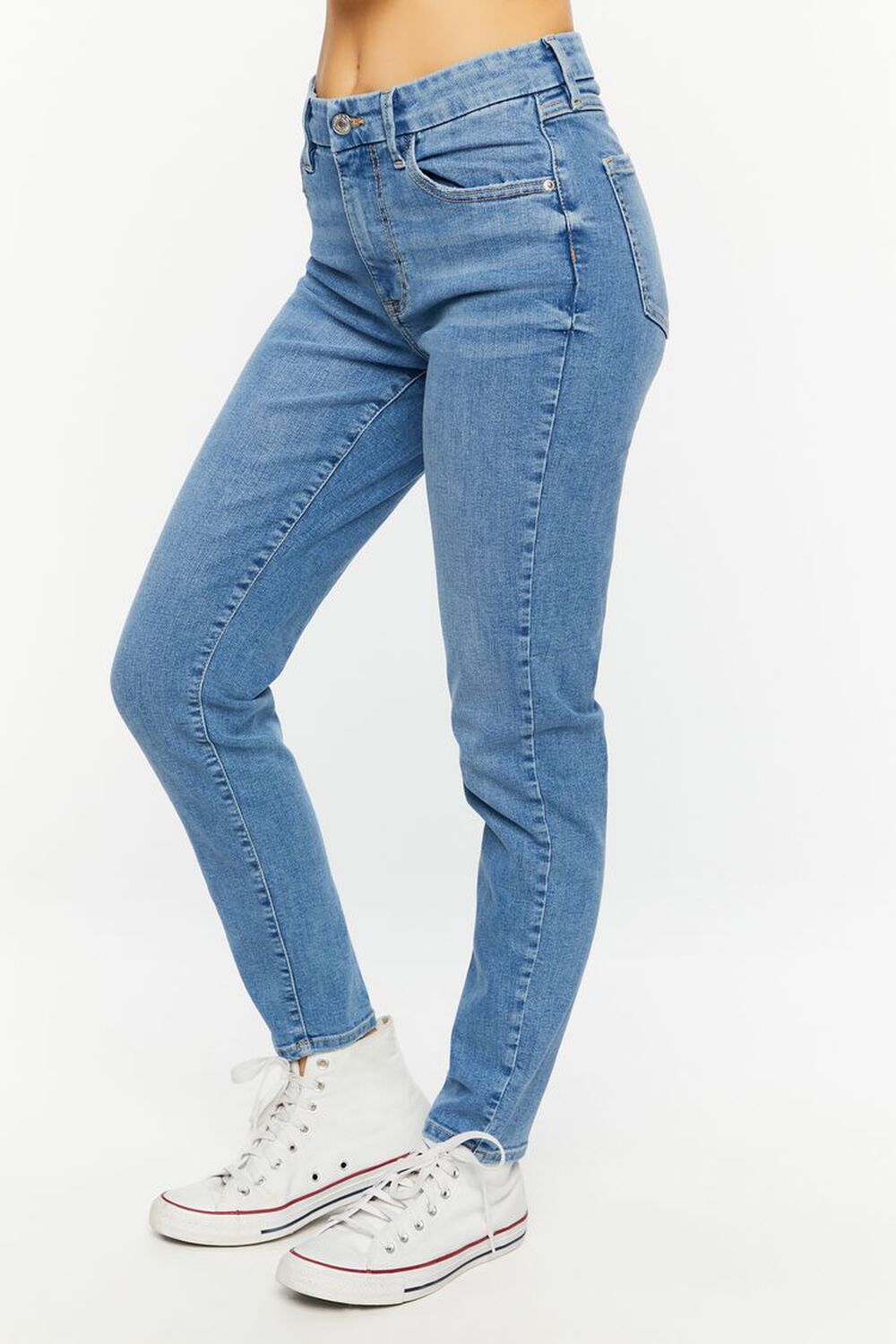 Curved Skinny Contour Jeans